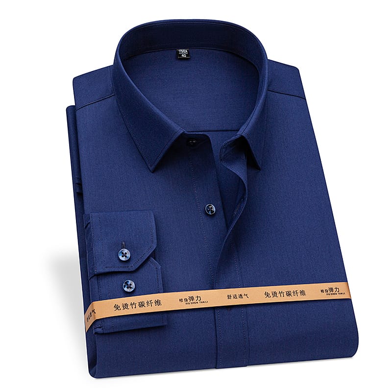 Blue Dress Shirt for Men – BLACK TAG
