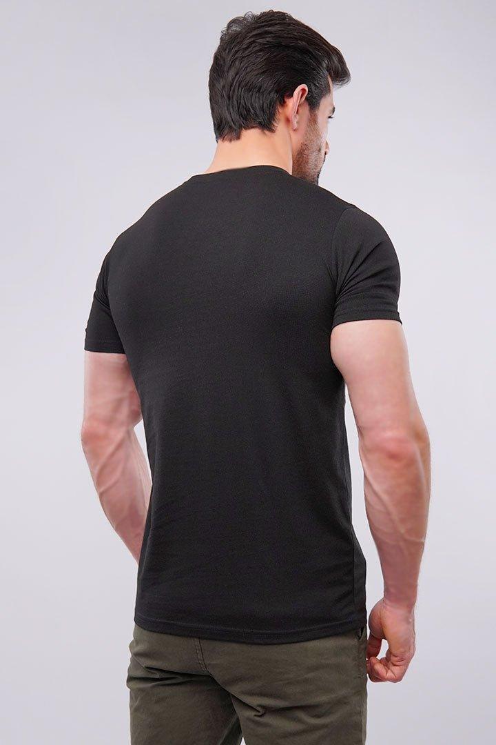 Essential Black Round neck T-Shirt – Ultra-Soft Cotton