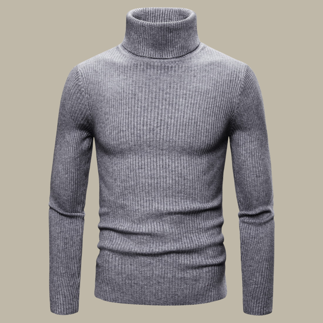 High Neck for Men in Grey color | Stretchable and Stylish