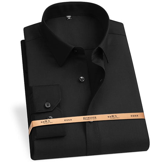 Black Dress Shirt for Men