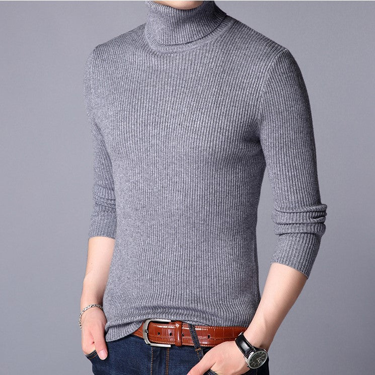 High Neck for Men in Grey color | Stretchable and Stylish