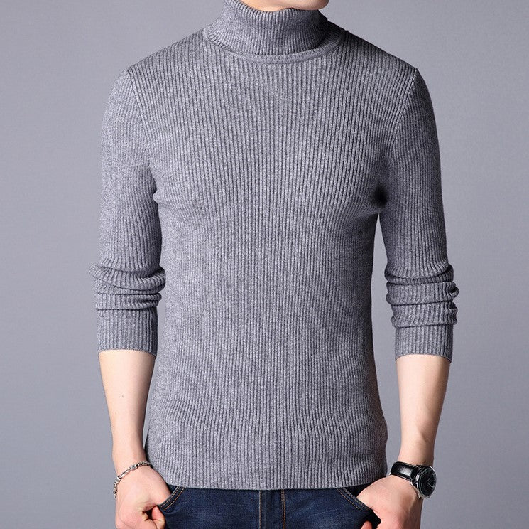 High Neck for Men in Grey color | Stretchable and Stylish